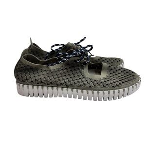 Ilse Jacobsen Hornbaek Tulip Lace Up Shoes Sneakers Comfort Flats Sz 39